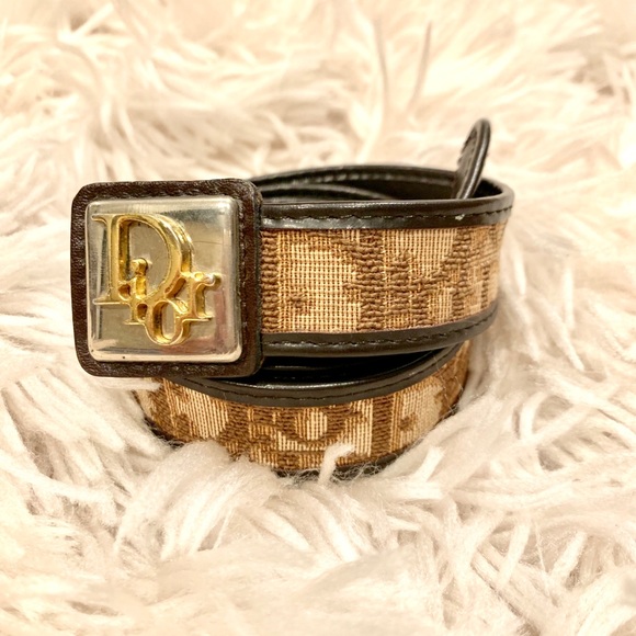 ✨RARE✨ DIOR DIORISSIMO TROTTER BELT - Picture 1 of 6